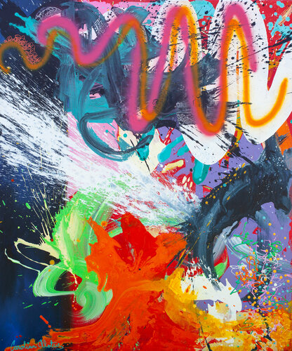 Red tide van Carolina Alotus, Schilderij te koop op Singulart