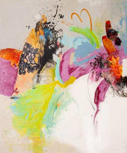 Dare to open up van Carolina Alotus, Schilderij te koop op Singulart