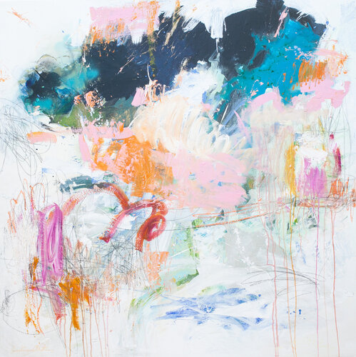 Golden thread di Carolina Alotus, Pittura in vendita su Singulart