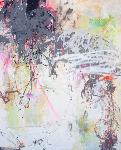 Angelic caress by Carolina Alotus, Painting for Sale on Singulart