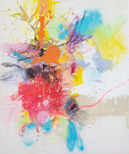 The good will win van Carolina Alotus, Schilderij te koop op Singulart