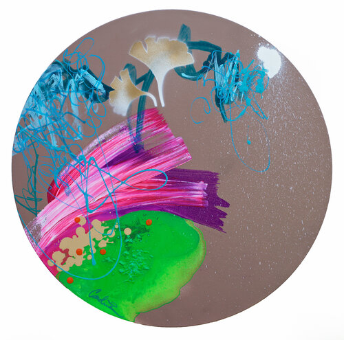 Live in the sunshine van Carolina Alotus, Schilderij te koop op Singulart