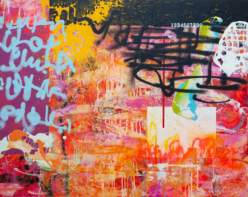 Supersonic van Carolina Alotus, Schilderij te koop op Singulart