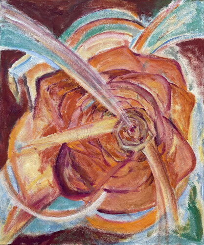 Homage an Robert Delaunay van Tan-ja Graf, Schilderij te koop op Singulart