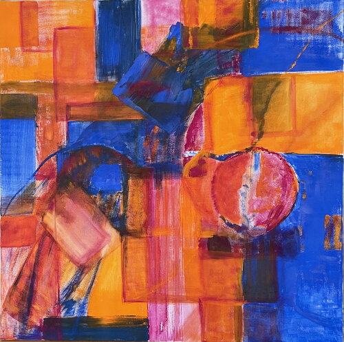 Begegnen III, Zusammen Wirken von Tan-ja Graf, Malerei kaufen auf Singulart