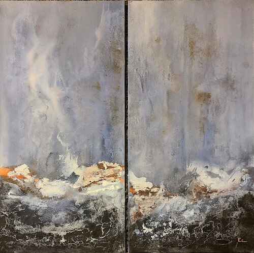 Composition 55 van Emilie CERLES, Schilderij te koop op Singulart