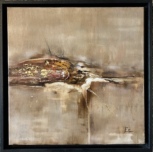 Horizon Doré van Emilie CERLES, Schilderij te koop op Singulart