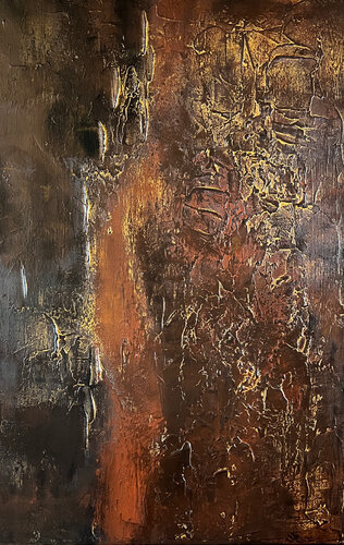 Lueurs di Emilie CERLES, Pittura in vendita su Singulart