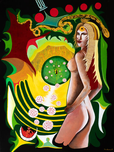 Temptation von Patrice Goubeau, Malerei kaufen auf Singulart