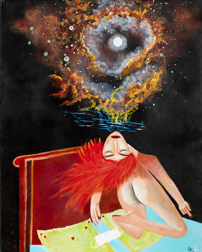 Pandémie von Patrice Goubeau, Malerei kaufen auf Singulart