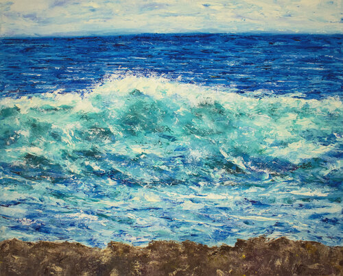 To the Rocks von Anil Sawe, Malerei kaufen auf Singulart