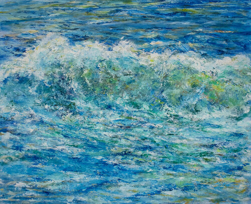 Wave Power van Anil Sawe, Schilderij te koop op Singulart