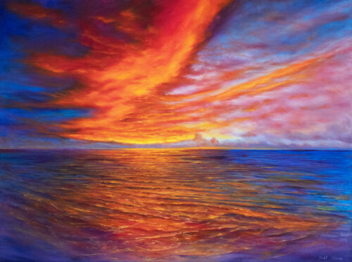 Radiance Unbounded van Anil Sawe, Schilderij te koop op Singulart