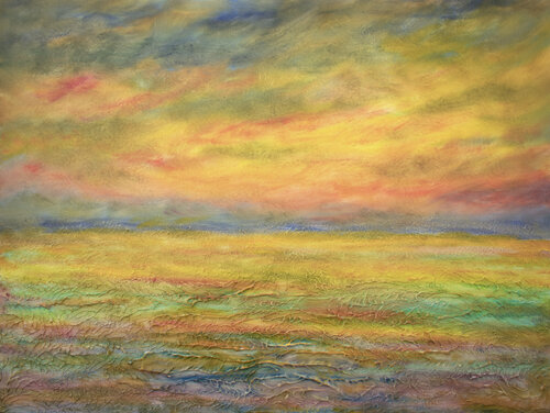 Sunset Splash von Anil Sawe, Malerei kaufen auf Singulart