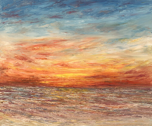 Burst of Yellow von Anil Sawe, Malerei kaufen auf Singulart