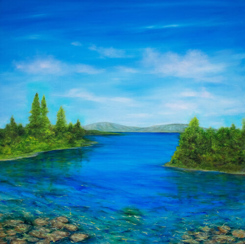 Tahoe Vista von Anil Sawe, Malerei kaufen auf Singulart