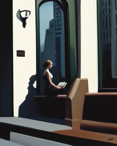 Solitude von NATHZ, Malerei kaufen auf Singulart