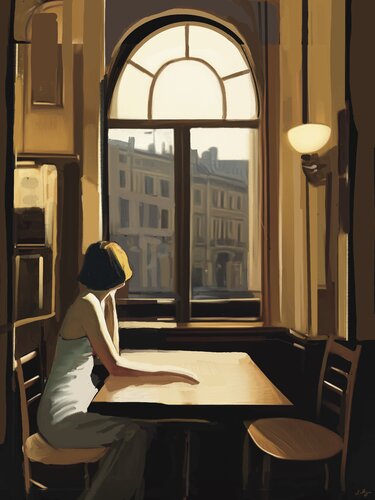 Waitîng von NATHZ, Malerei kaufen auf Singulart