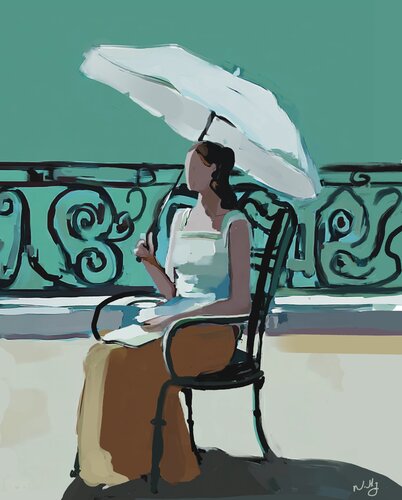 The letter von NATHZ, Malerei kaufen auf Singulart