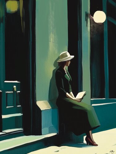 Waiting by NATHZ, 絵画 for Sale on Singulart