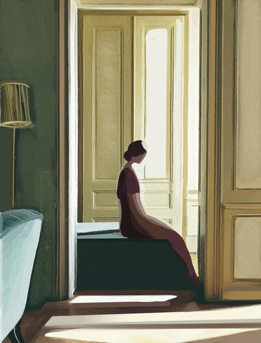 Lumière de l’entre 2 di NATHZ, Pittura in vendita su Singulart