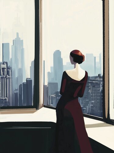 Fenêtre sur demain di NATHZ, Pittura in vendita su Singulart