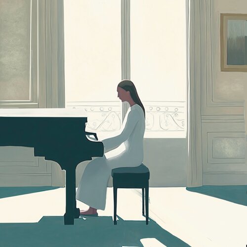 Piano noir by NATHZ, 絵画 for Sale on Singulart