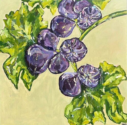 Under The Fig Tree di HAZ, Pittura in vendita su Singulart