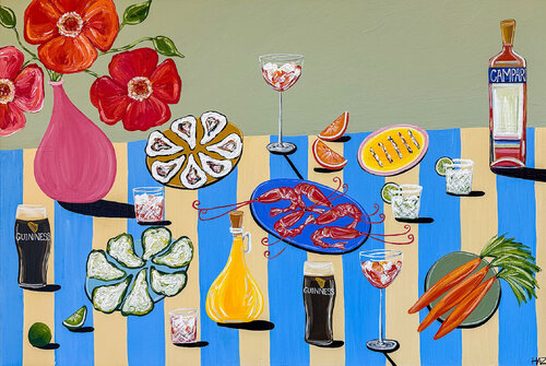 Aperitivo Parade by HAZ, 회화 for Sale on Singulart