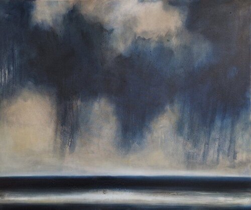 Storm Clouds Over the Atlantic di Hannah Ivory Baker, Pittura in vendita su Singulart