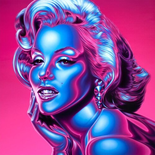 Marilyn Monchrome di Perry Scott, Pittura in vendita su Singulart