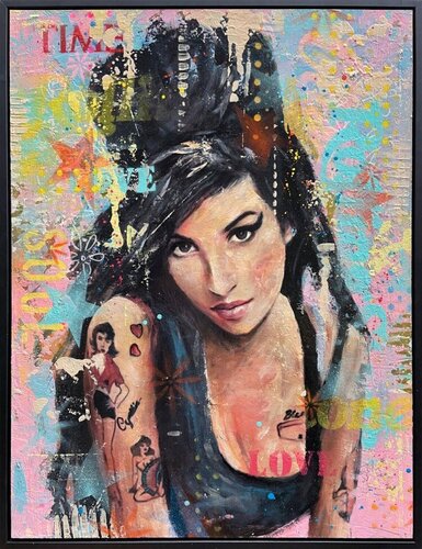 Amy Winehouse  di Stefano, Pittura in vendita su Singulart