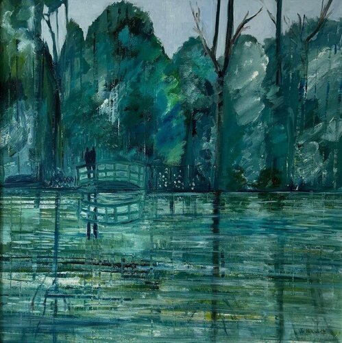 Giverny by Jo Holdsworth, Painting for Sale on Singulart