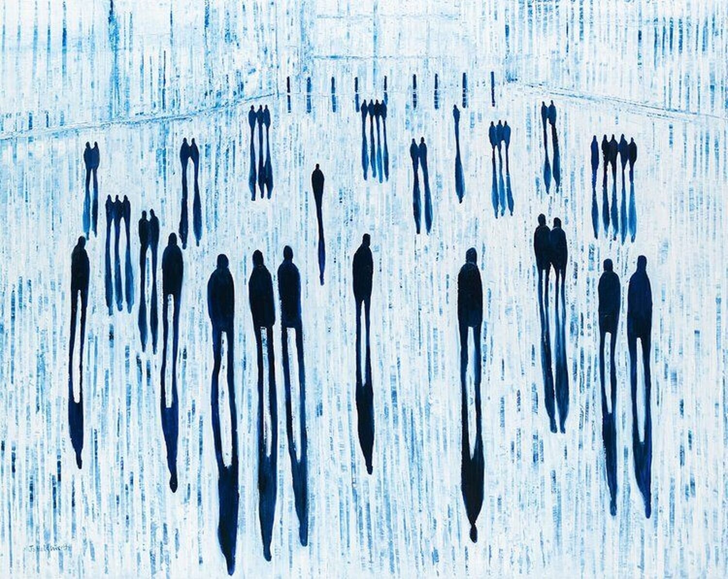 Going Places Jo Holdsworth Dipinto originale in vendita