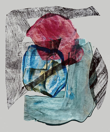 Tetonic Landscape VIII par Rafaela de Campos, Œuvre sur papier en vente sur Singulart