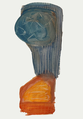 Vertical Tension par Rafaela de Campos, Peinture en vente sur Singulart