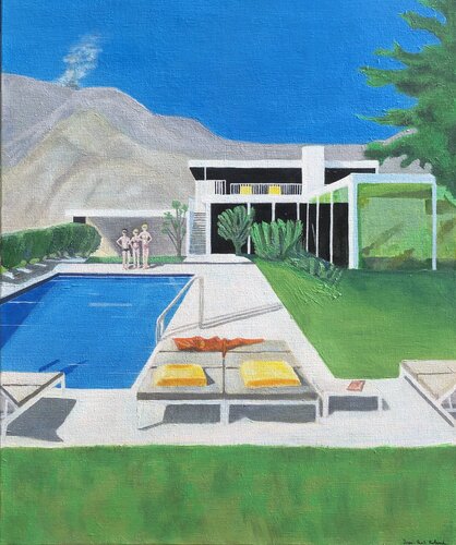 Pour l'instant tout va bien by Jean Paul ROLAND, 油畫 for Sale on Singulart