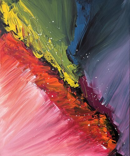 Energy Power di Sandra Salzsieder, Pittura in vendita su Singulart