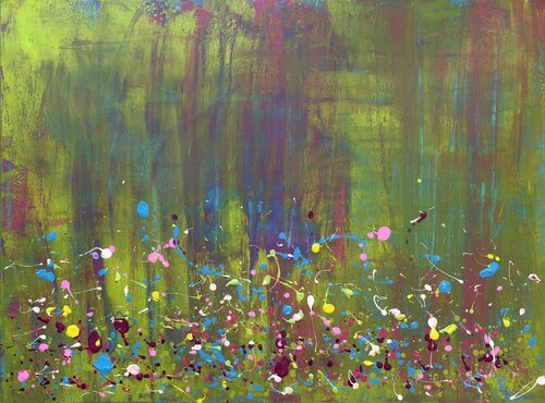 Rain Forest by Sandra Salzsieder, Painting for Sale on Singulart
