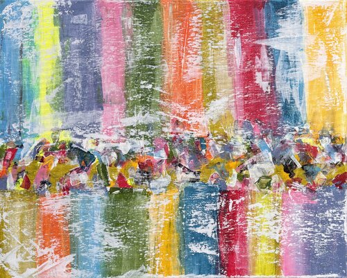 Colors of Life di Sandra Salzsieder, Pittura in vendita su Singulart