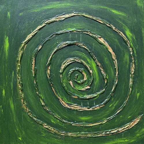 Contemplation von Sandra Salzsieder, Malerei kaufen auf Singulart