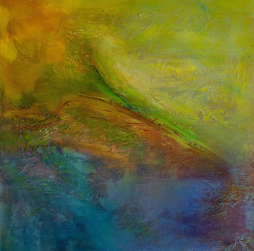 Running Through van Dave Ovenden, Schilderij te koop op Singulart