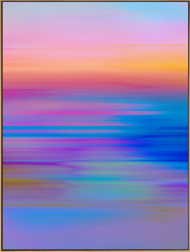 Sunset sea, study 3 di Jonas Peres, Pittura in vendita su Singulart