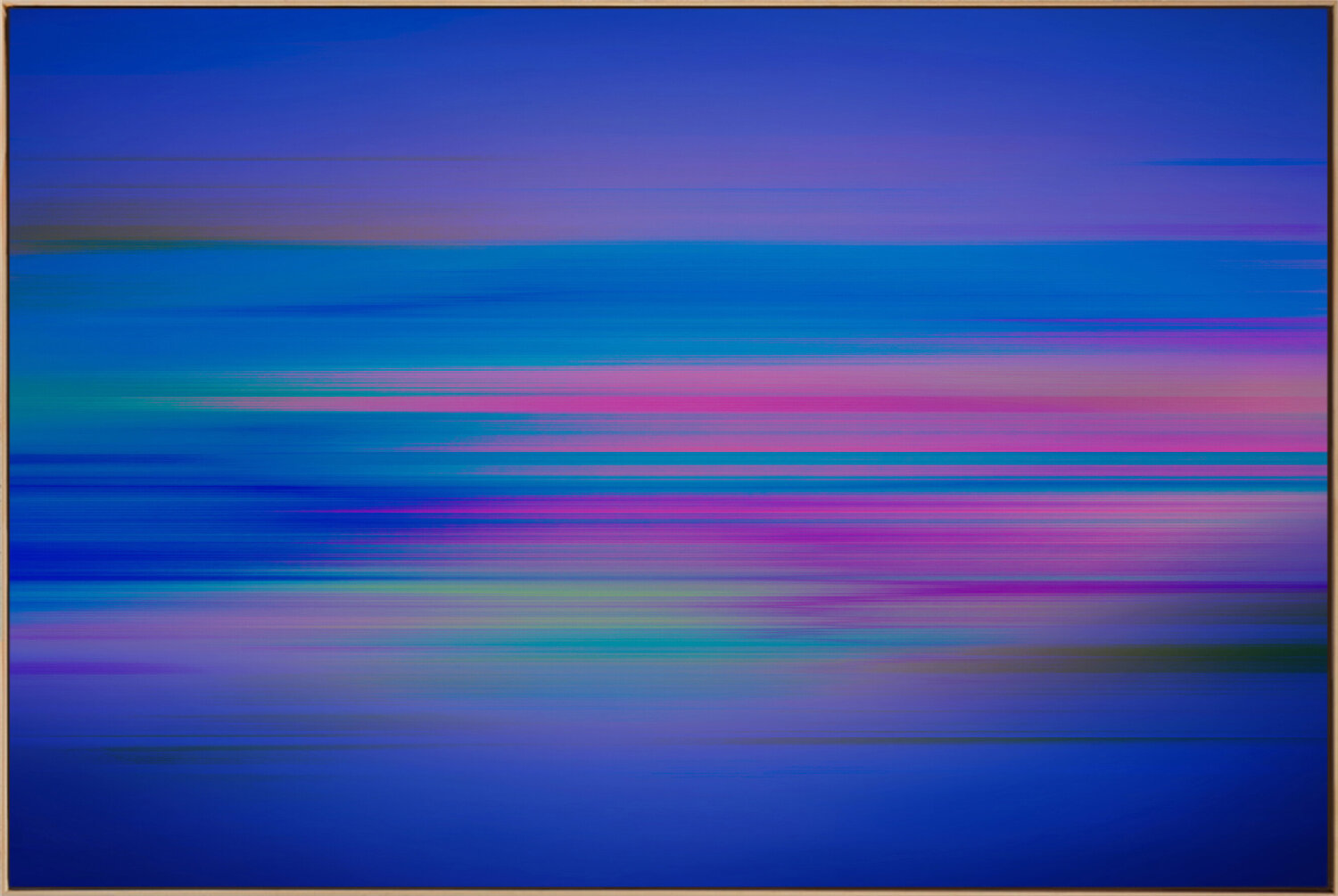 Dusk Sea III Jonas Peres Original painting for sale