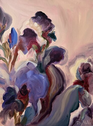 Irises di Yuliia Poraiko, Pittura in vendita su Singulart