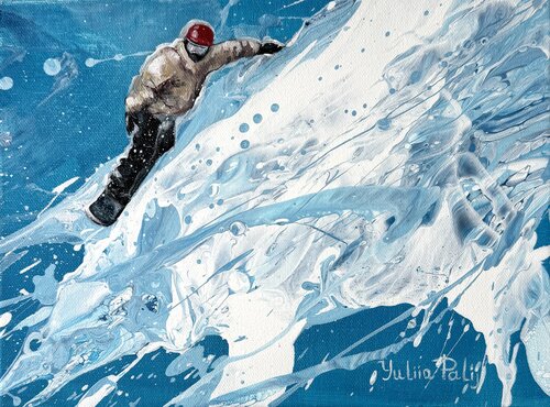 Breath of the wind di Yuliia Poraiko, Pittura in vendita su Singulart