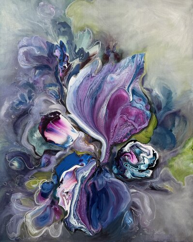 Harmony in chaos di Yuliia Poraiko, Pittura in vendita su Singulart