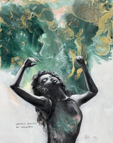 Let go von Yuliia Poraiko, Malerei kaufen auf Singulart