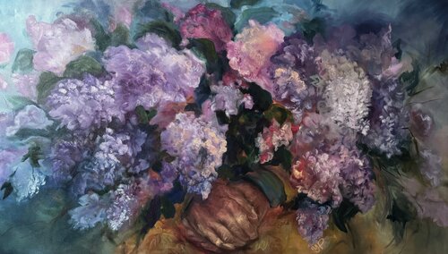 Lilac van Yuliia Poraiko, Schilderij te koop op Singulart