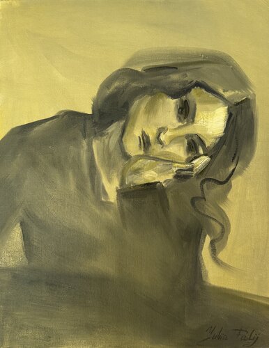 Lemon mood van Yuliia Poraiko, Schilderij te koop op Singulart